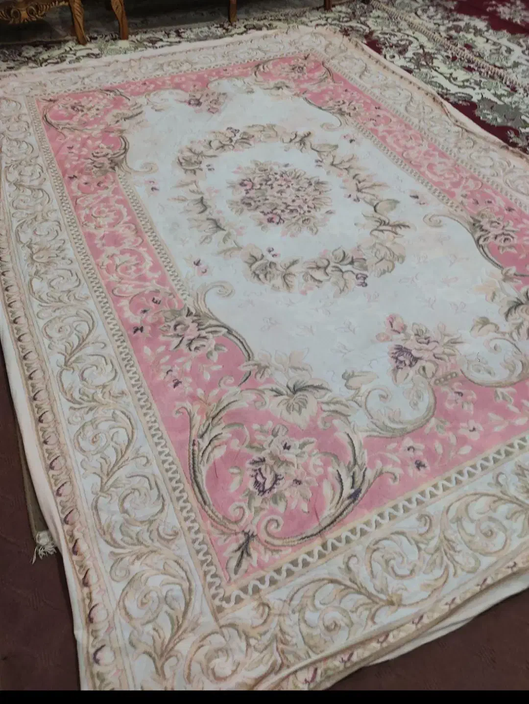 روفرشی کشدار مخمل طرح فرش|روفرشی|مشگین شهر, |دیوار