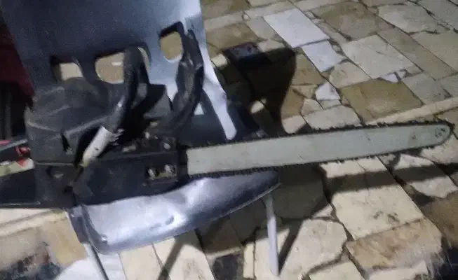 اره موتور تیغه 58 سانتی آلمانی ژاپن|ابزارآلات|رشت, نخودچر|دیوار