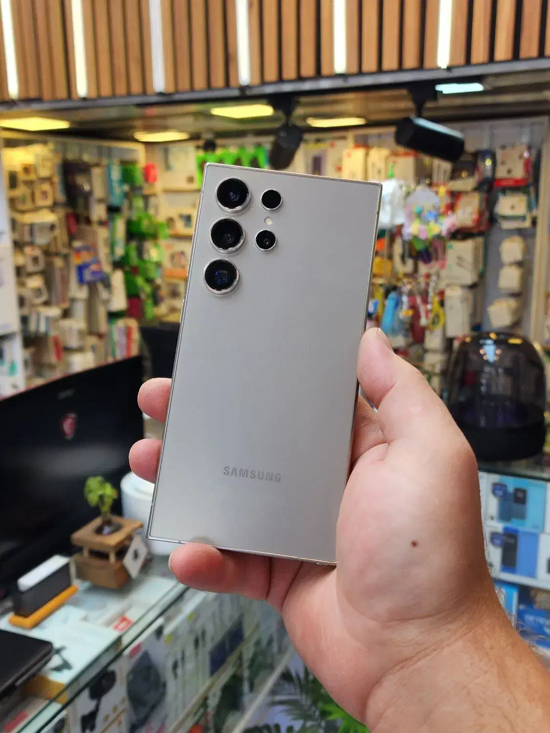 گوشی سامسونگ Galaxy S24 Ultra حافظه ۲۵۶رام ۱۲ gray|موبایل|زنجان, |دیوار