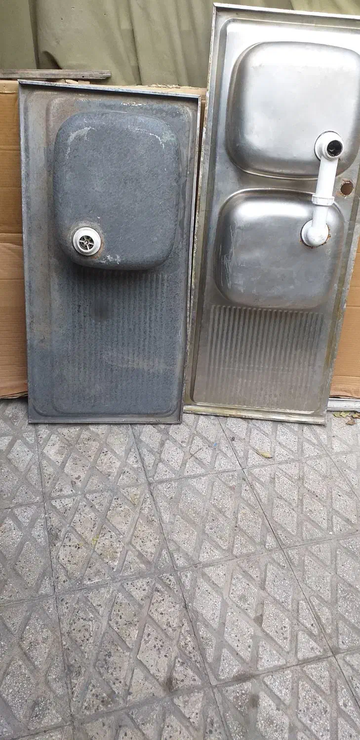 سینک ظرفشویی دولگنه وتک لگنه|مصالح و تجهیزات ساختمان|تهران, نیروی دریایی|دیوار