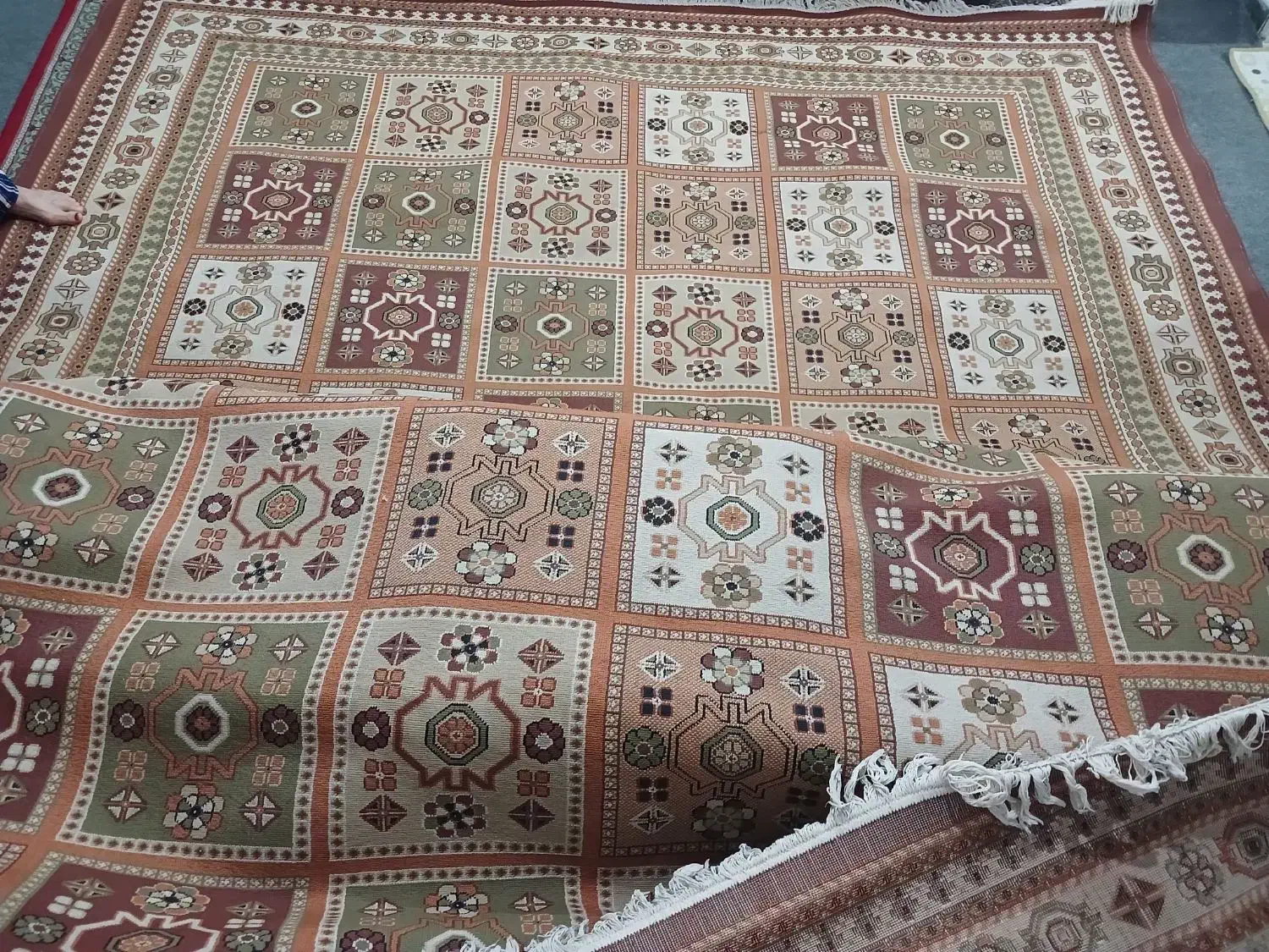 گلیم فرش ۱۲ متری|گلیم، جاجیم، گبه|رشت, معلولین|دیوار