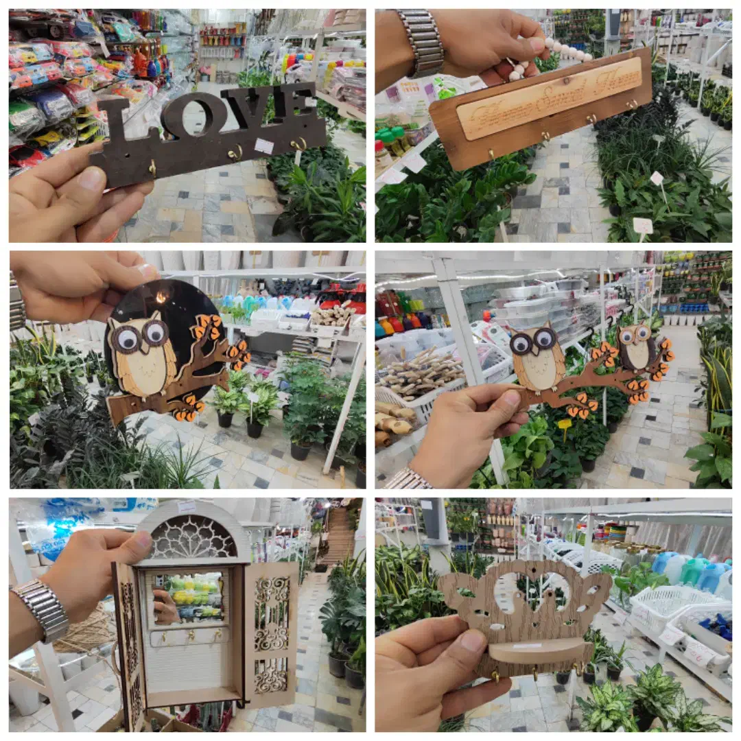 جا کلیدی جاسوئیچی جا کلیدی دیواری پشت خاران دیفن|صنایع دستی و سایر لوازم تزئینی|قم, ولیعصر|دیوار