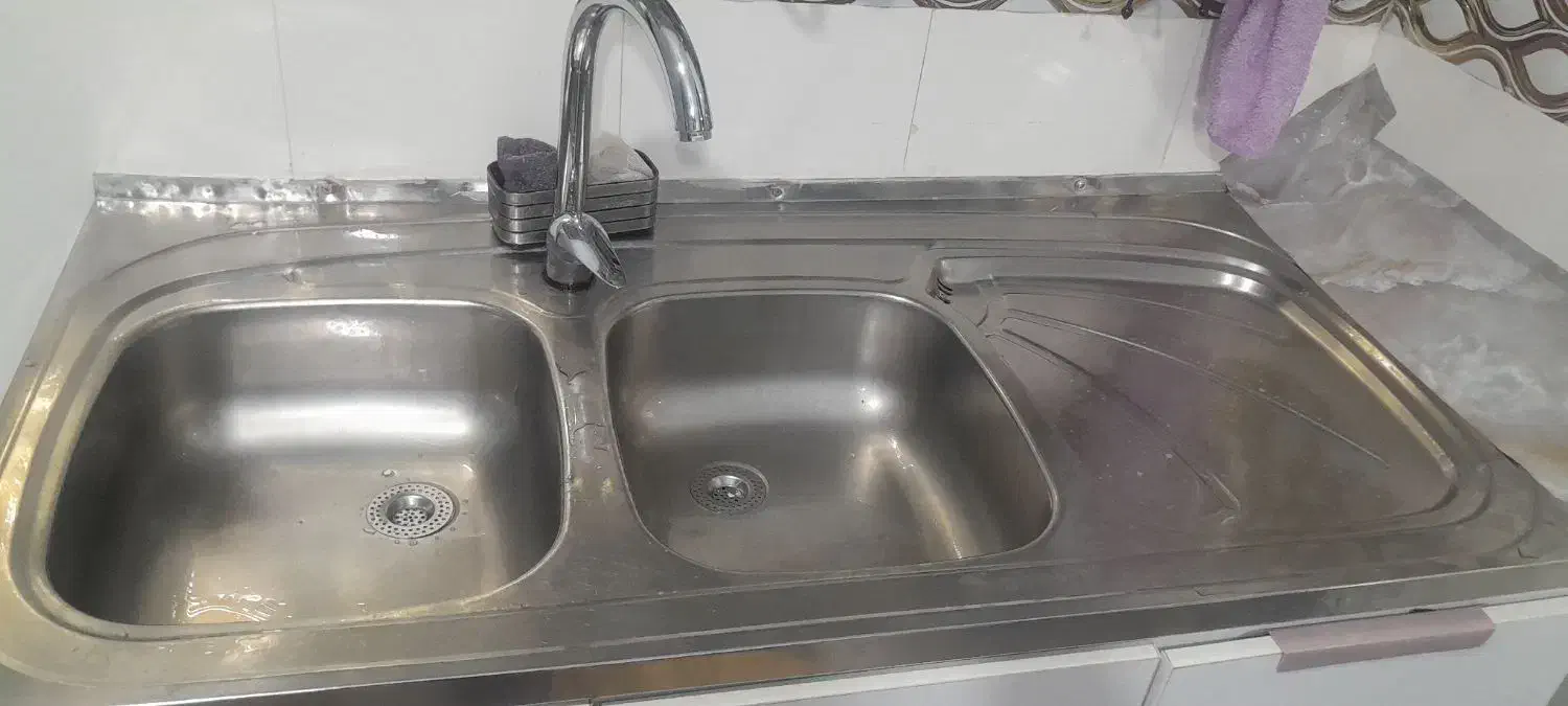 سینک‌وآبچکان|آب‌چکان و نظم‌دهنده ظروف|جوانرود, |دیوار