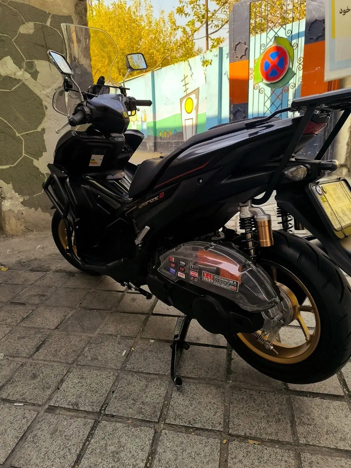 آیروکس aerox اصلی ۱۴۰۳ تایلندی کیلسABS|موتورسیکلت|تهران, گمرک|دیوار