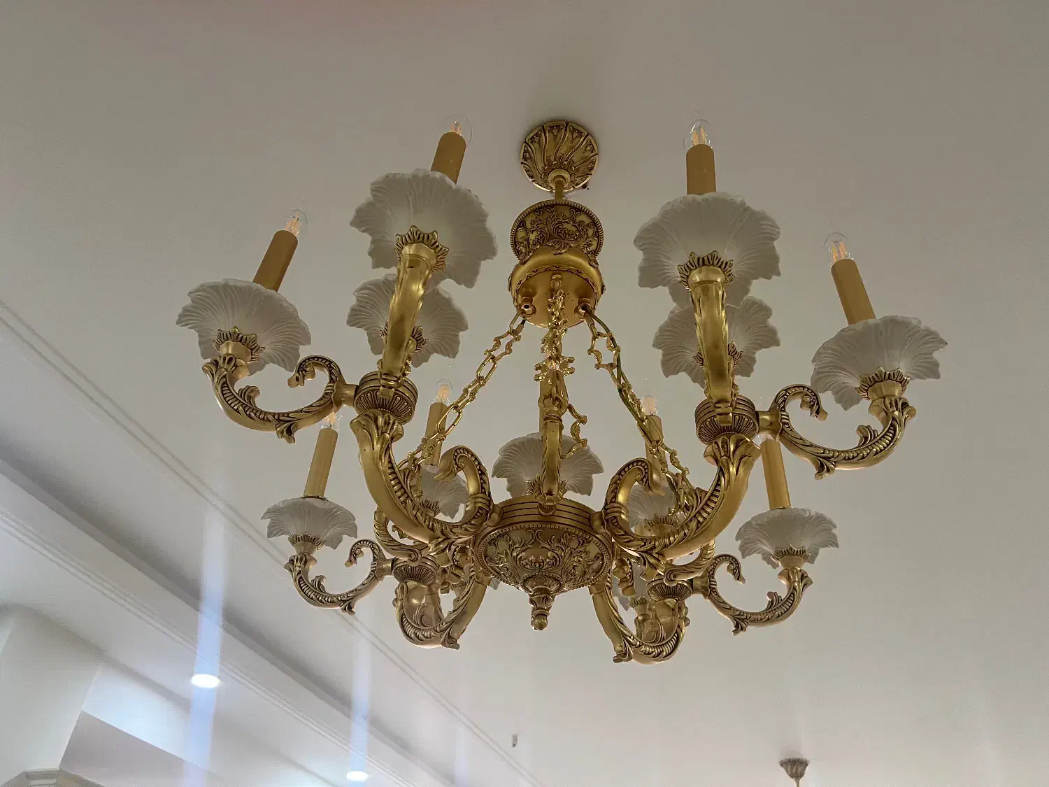 لوستر جنس برنج درجه یک|لوستر و چراغ آویز|مشهد, فرهنگ|دیوار