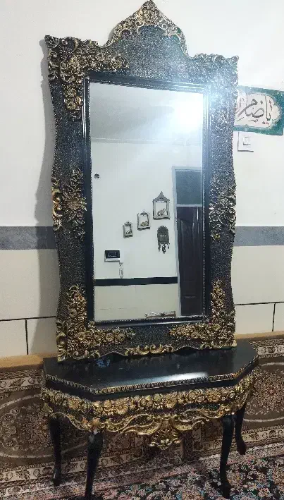 میز و آینه|بوفه، ویترین، کنسول|کرمانشاه, |دیوار