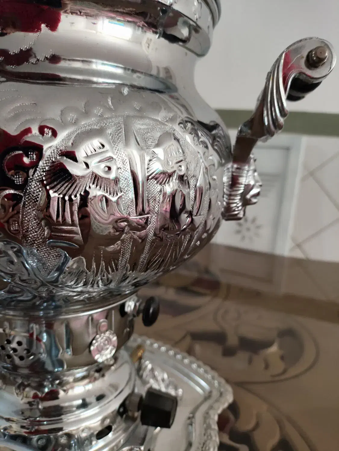 سماور نو استفاده نشده ۵ لیتری|سماور، چای‌ساز، قهوه‌ساز|شازند, |دیوار