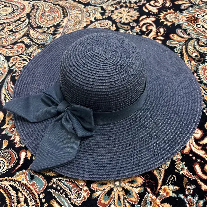 کلاه حصیری سورمه ای رنگ|لباس|اصفهان, عمان سامانی|دیوار