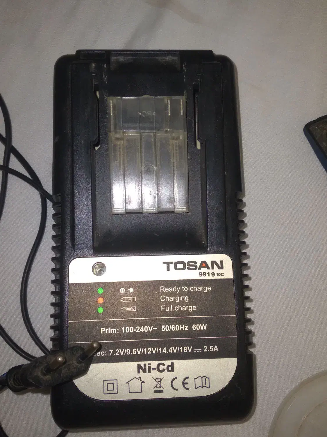 شارژر TOSAN 9919 xc باتری  توسن|لوازم جانبی موبایل و تبلت|تبریز, |دیوار