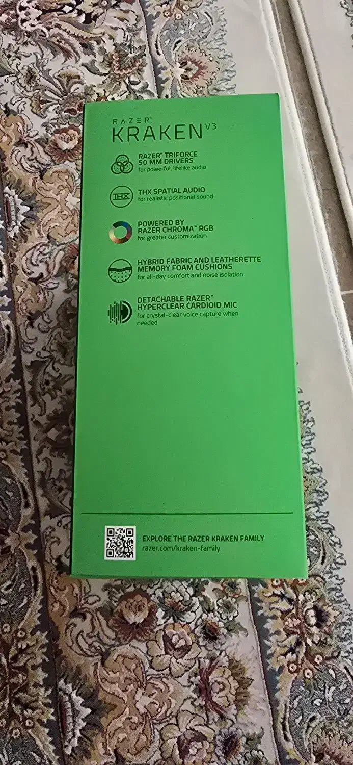 هدست RAZER KRAKEN V3|کنسول، بازی ویدئویی و آنلاین|شیراز, احمدآباد|دیوار
