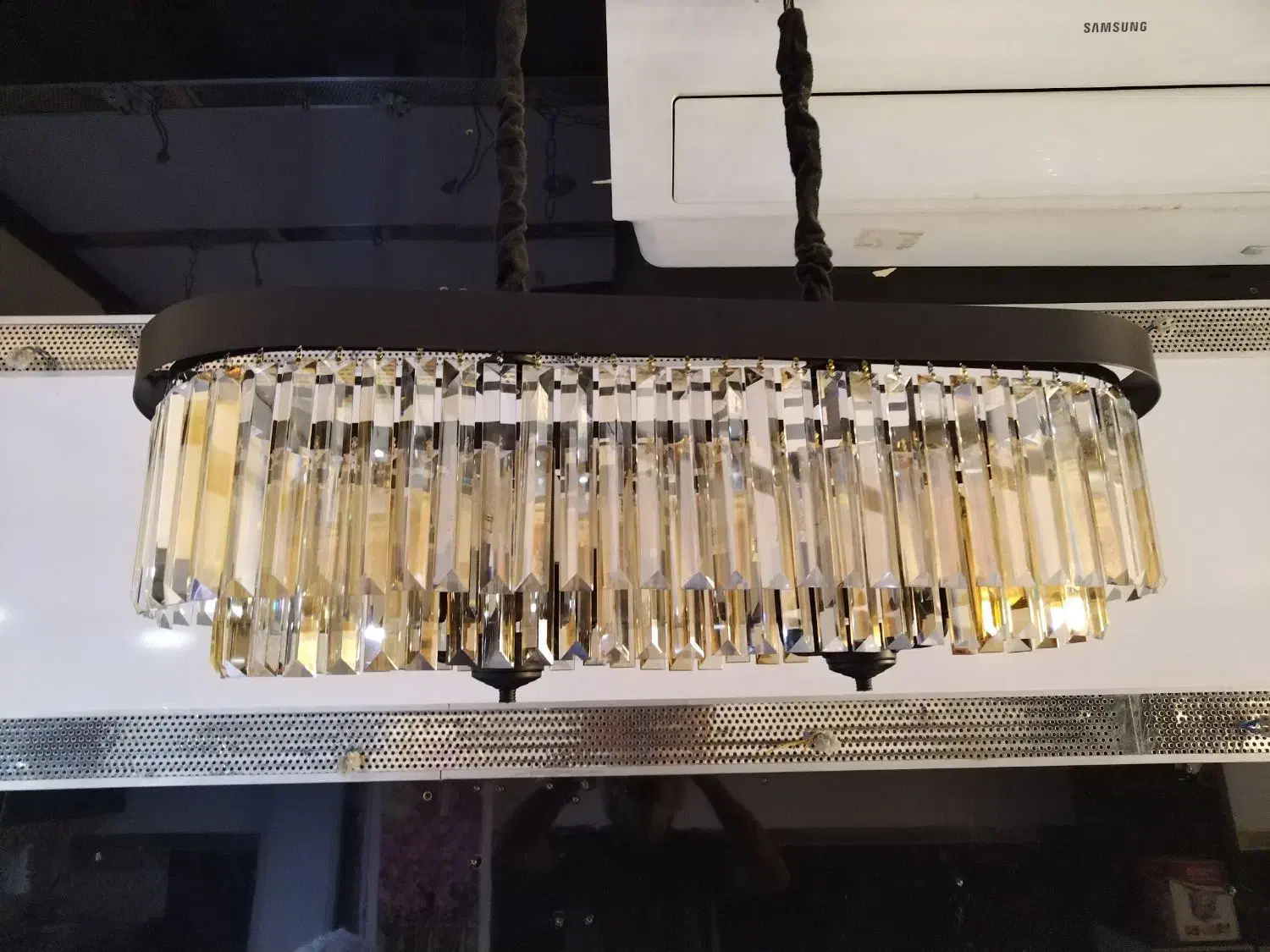 لاینر کریستالی|لوستر و چراغ آویز|تهران, فردوسی|دیوار