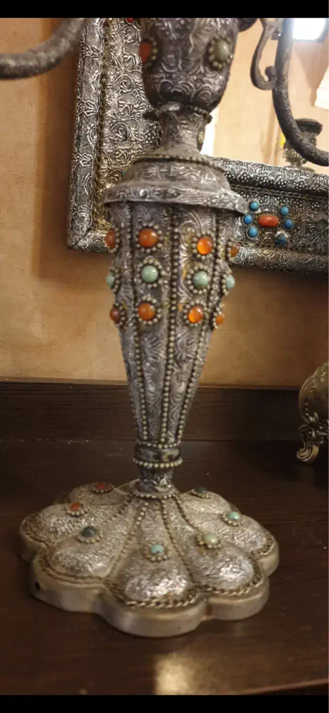 آیینه و شمعدان|آینه|گرگان, |دیوار