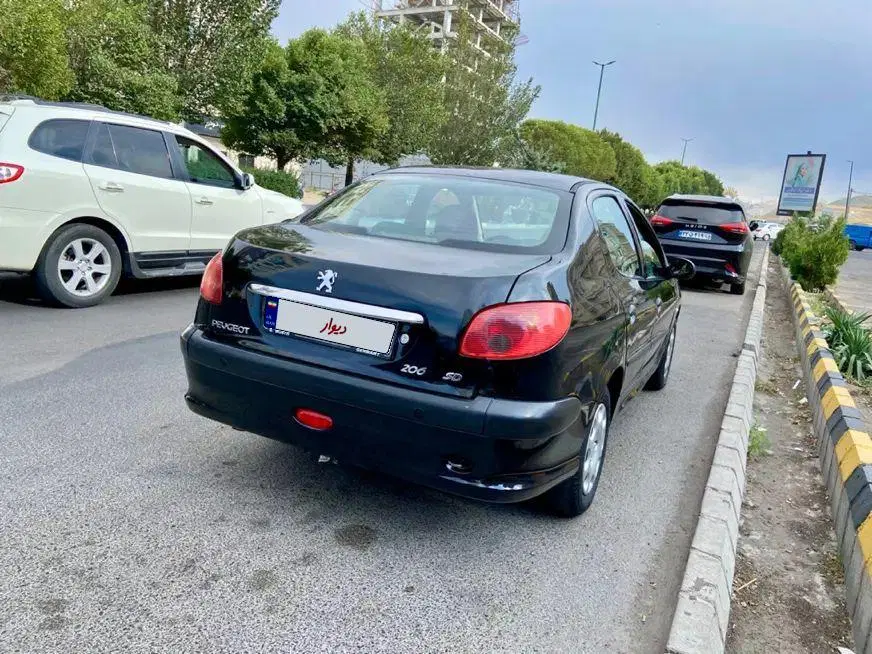 206 SD v8|خودرو سواری و وانت|تهران, گمرک|دیوار
