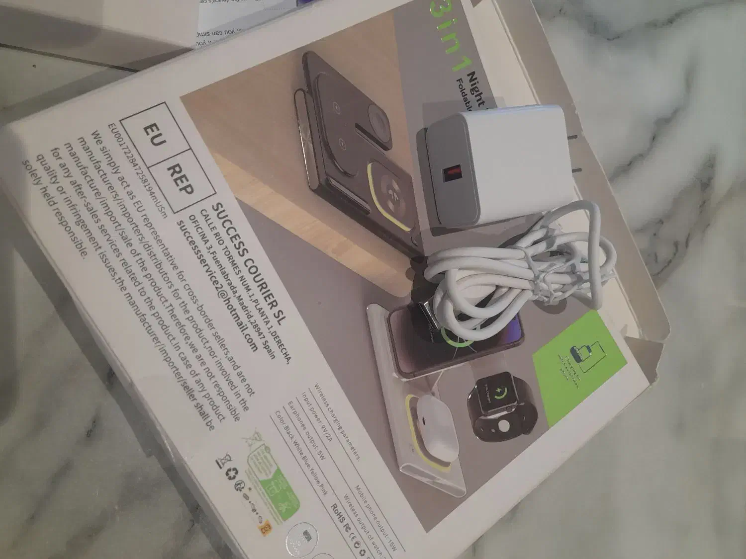 شارژر سه کاره ایفون ایرپاد وساعت هوشمند صفر|لوازم جانبی موبایل و تبلت|مشهد, جانباز|دیوار