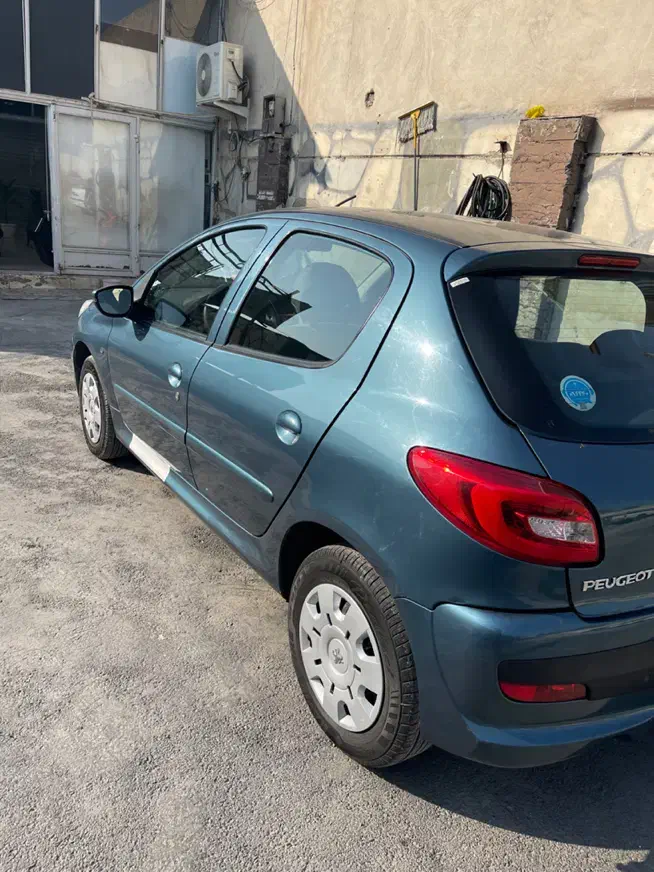 پژو۲۰۷فلز مدل۱۴۰۲ رنگ سبز انگوری|خودرو سواری و وانت|شهریار, شهریار|دیوار