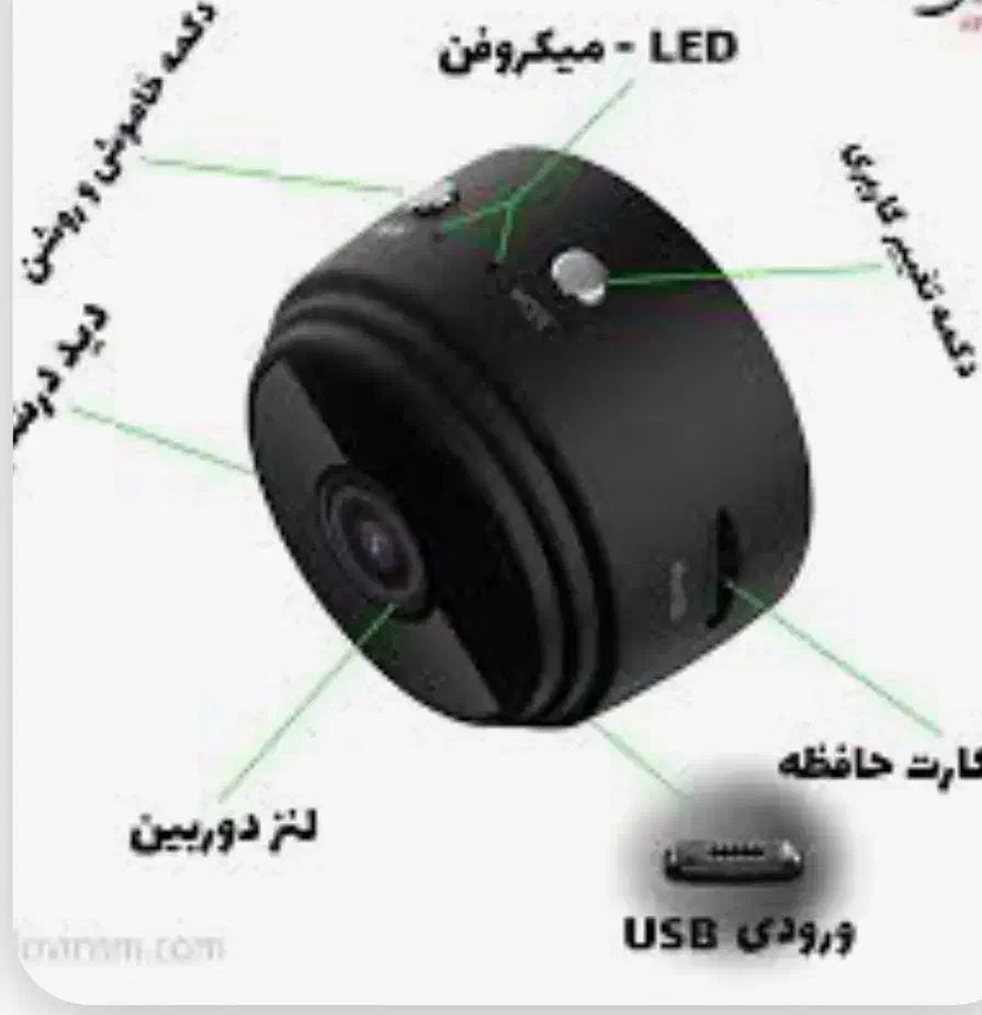 مینی دوربین مخفی قابل وصل به موبایل مموری خور|دوربین عکاسی و فیلم‌برداری|تبریز, |دیوار