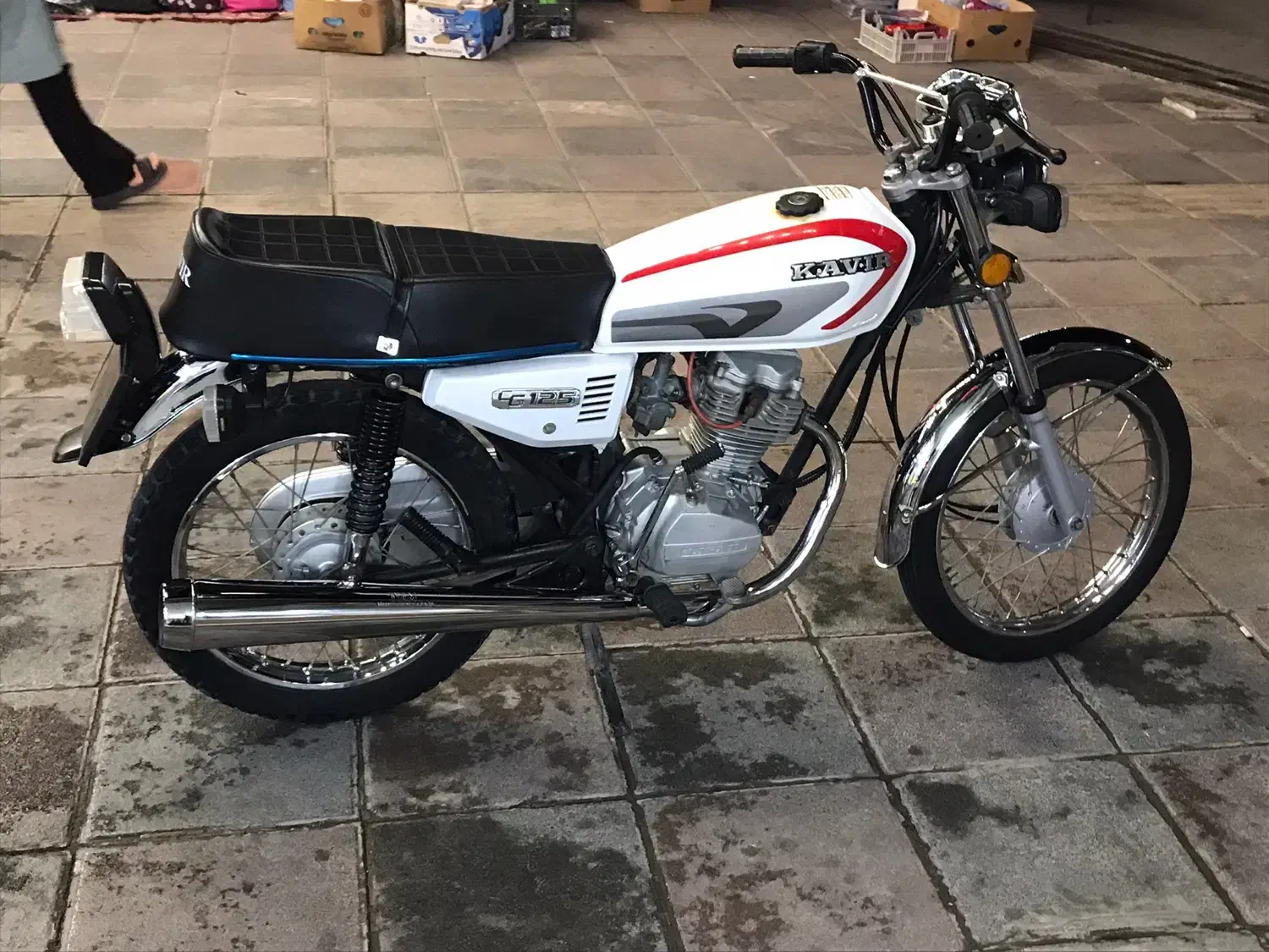 موتور هندا مزایده|موتورسیکلت|قیدار, |دیوار