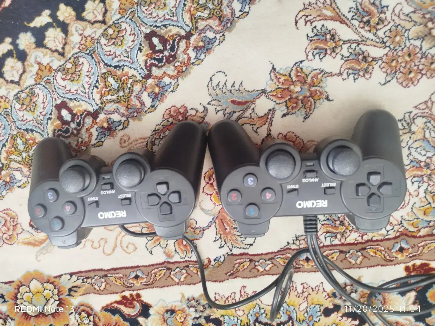 دسته دوتایی پلی استیشن|کنسول، بازی ویدئویی و آنلاین|کاشان, شهرک فرهنگیان|دیوار