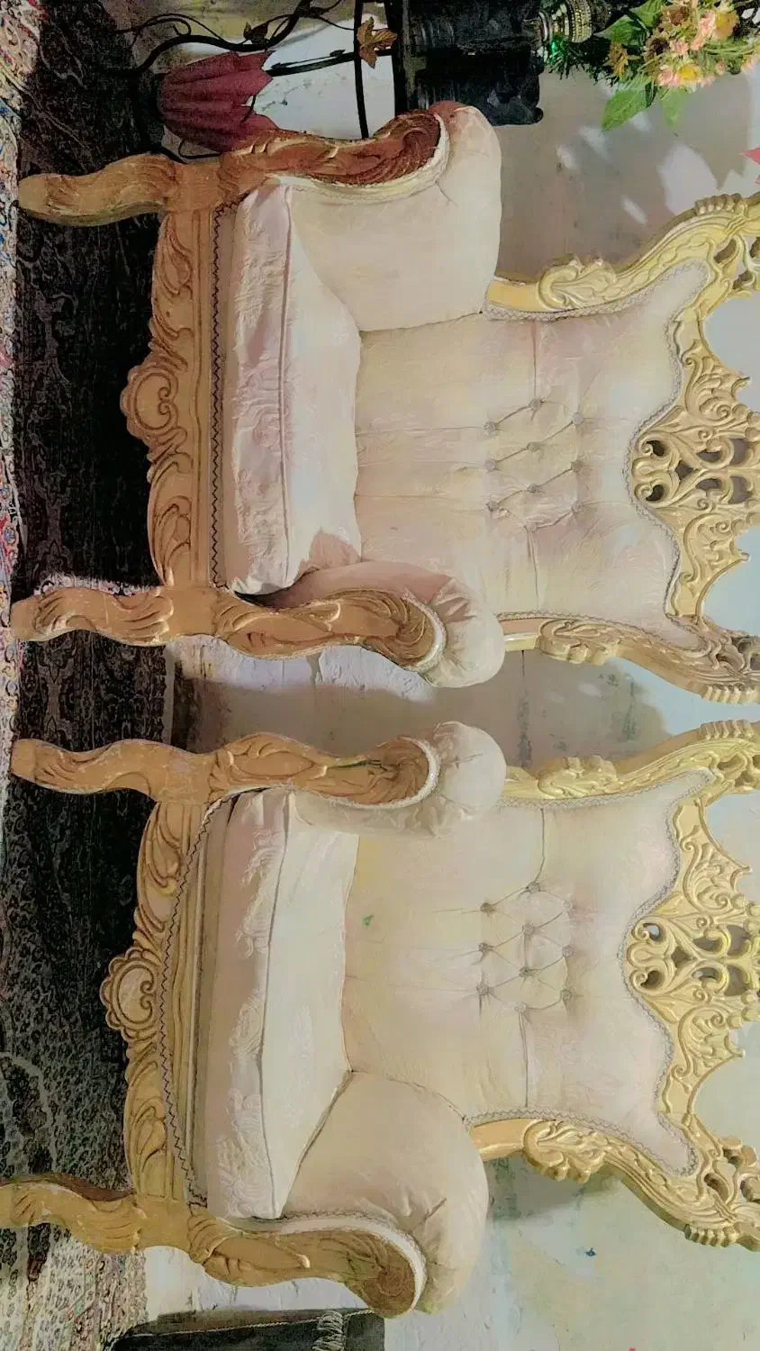 مبل سلطنتی ۴نفره|مبلمان خانگی و میز عسلی|شاهرود, |دیوار