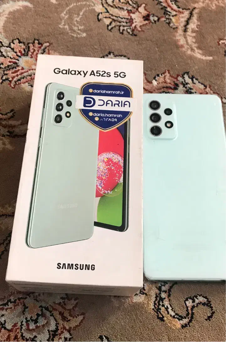 سامسونگ a52s حافظه ۲۵۶ درحدنو|موبایل|مراغه, |دیوار