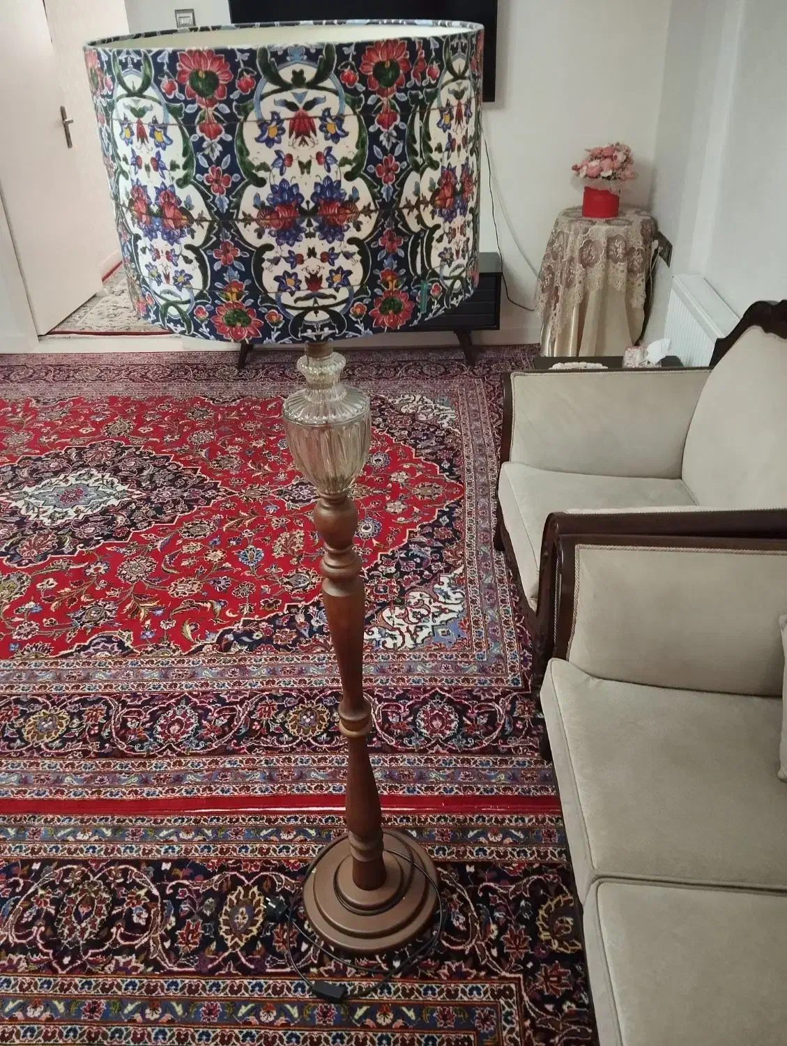 اباژور سفارشی در حد نو مناسب جهیزیه|لوستر و چراغ آویز|تهران, اسفندیاری|دیوار