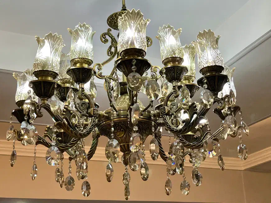 لوستر ۱۰ شاخه و ۱۶ شاخه|لوستر و چراغ آویز|گرگان, |دیوار