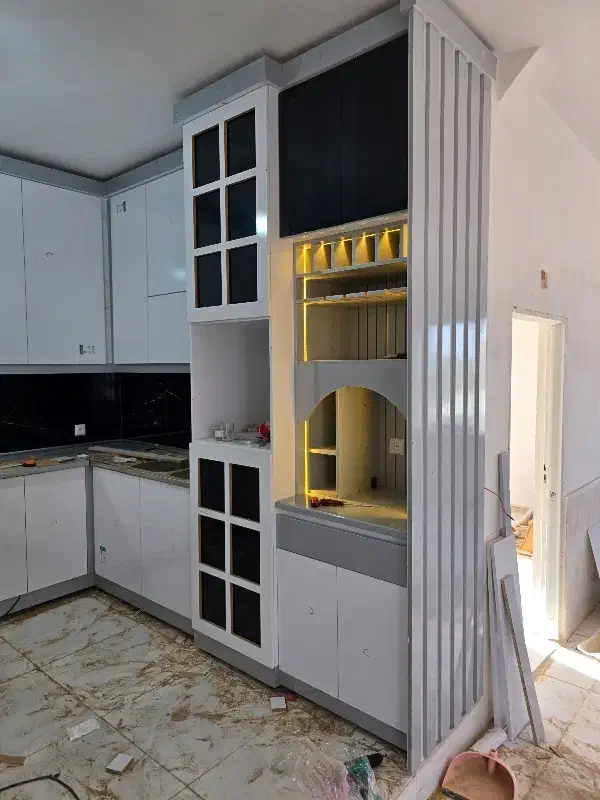 کمددیواری  کابینت جزیره اشکاف دکور کافی بار جزیره|مصالح و تجهیزات ساختمان|مشهد, شهرک شهید باهنر|دیوار