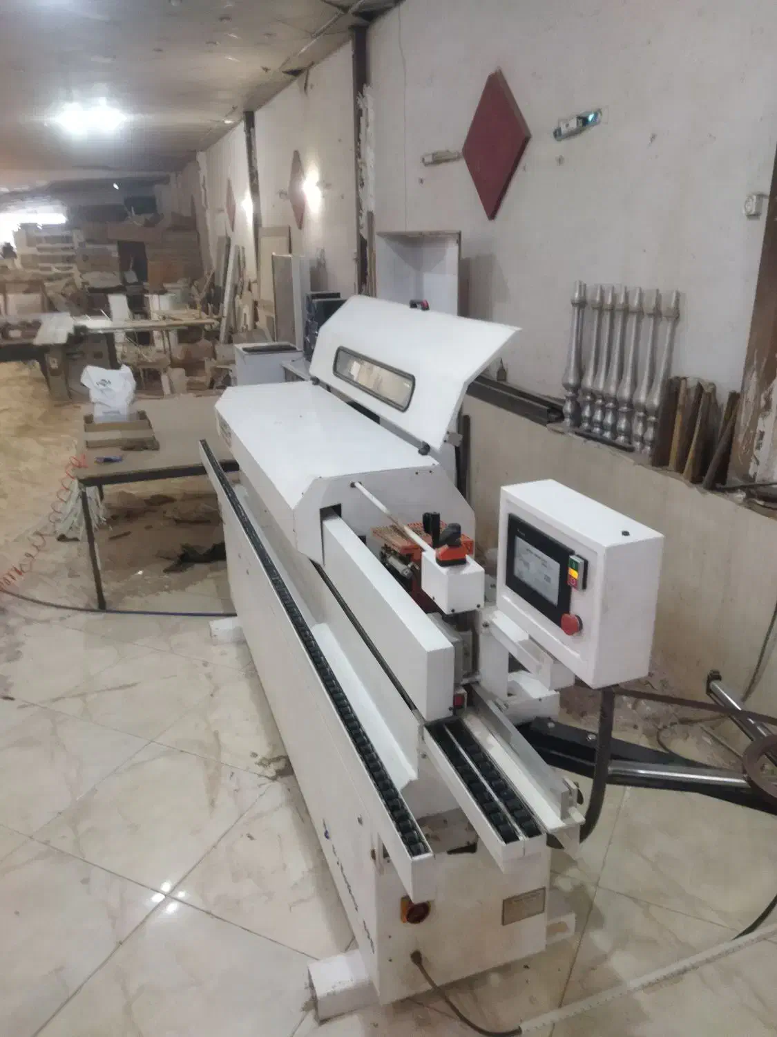 لبه چسبان معین توس|ماشینآلات صنعتی|مشهد, فریزی|دیوار