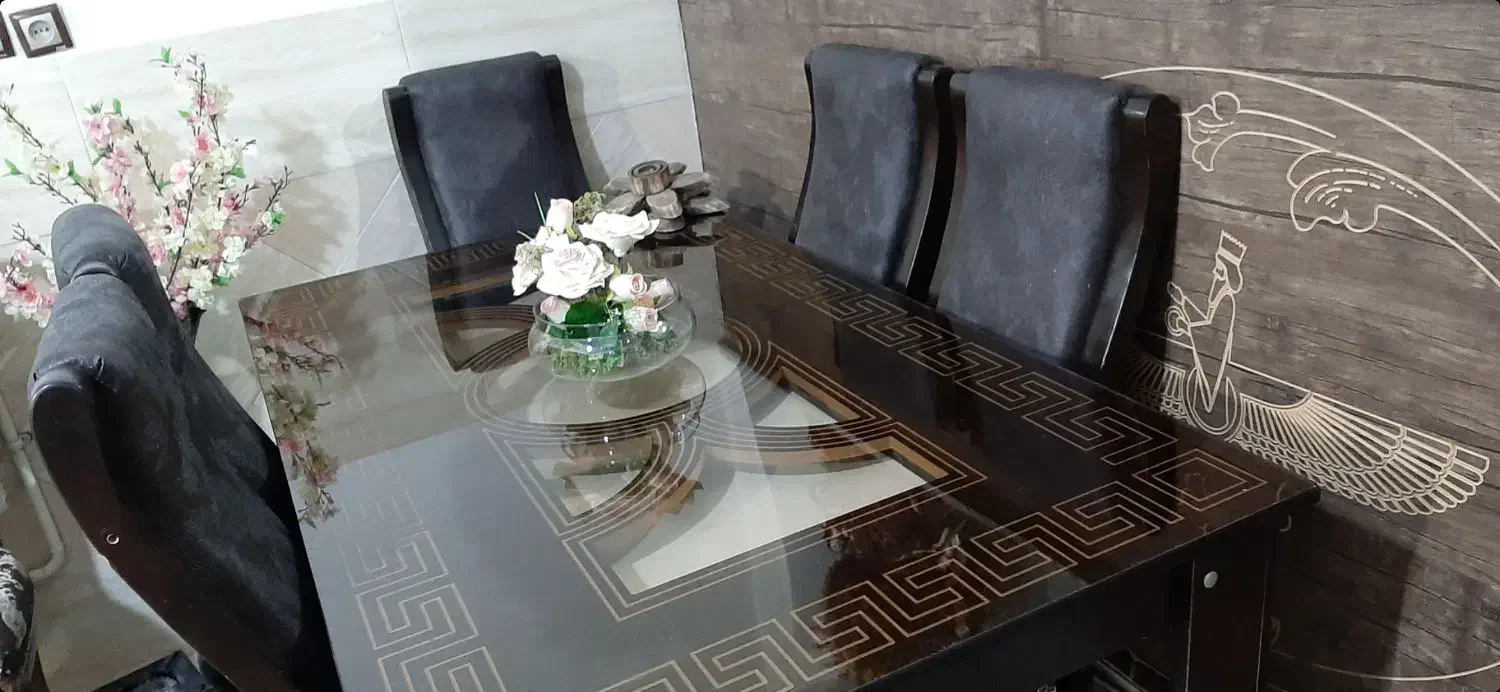 میز نهار خوری|میز و صندلی غذاخوری|سیرجان, |دیوار