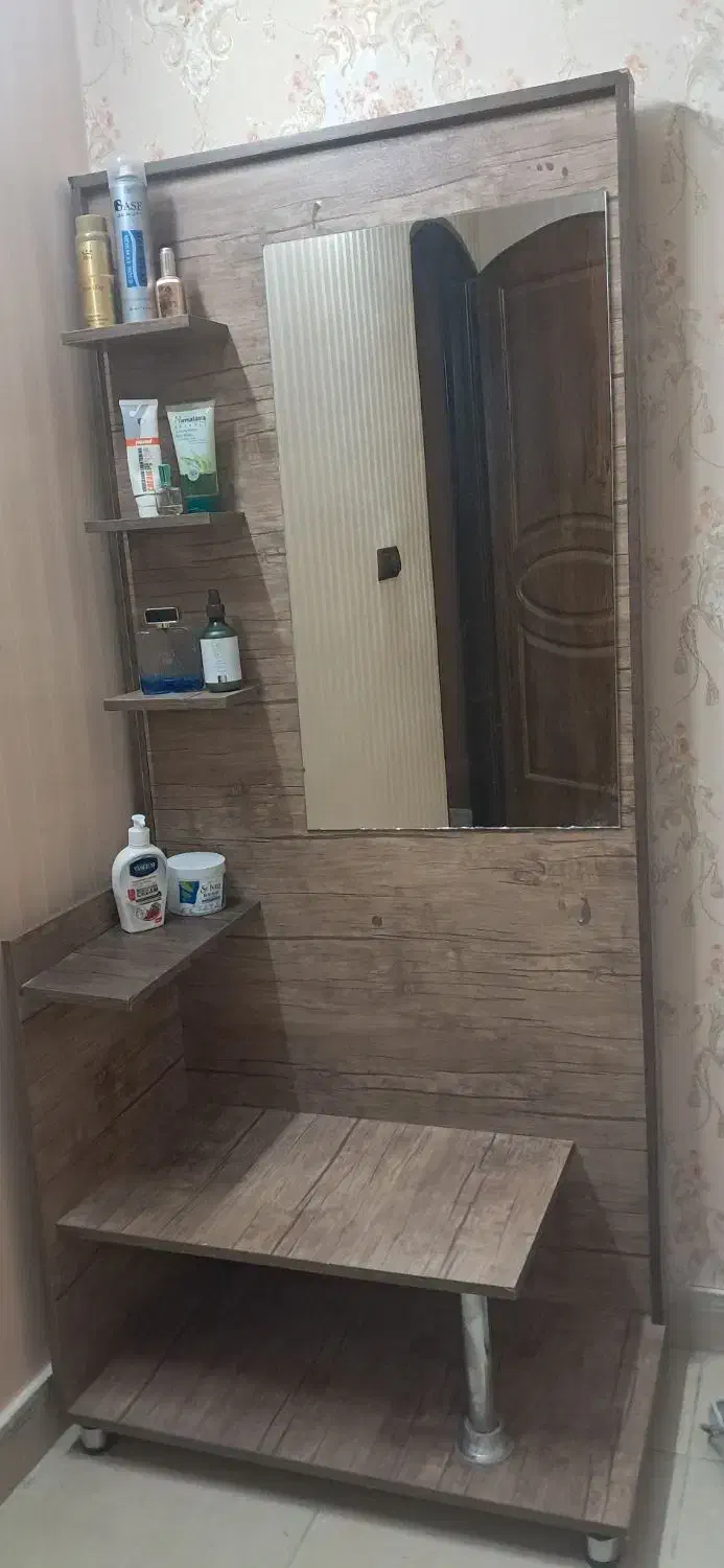 میز آرایش ام دی اف و جاکفشی|جاکفشی، کمد، دراور|مشهد, سرافرازان|دیوار