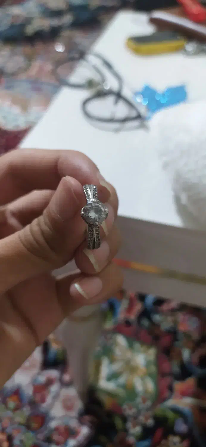 انگشتر نقره|جواهرات|محمدشهر, همایون ویلا|دیوار