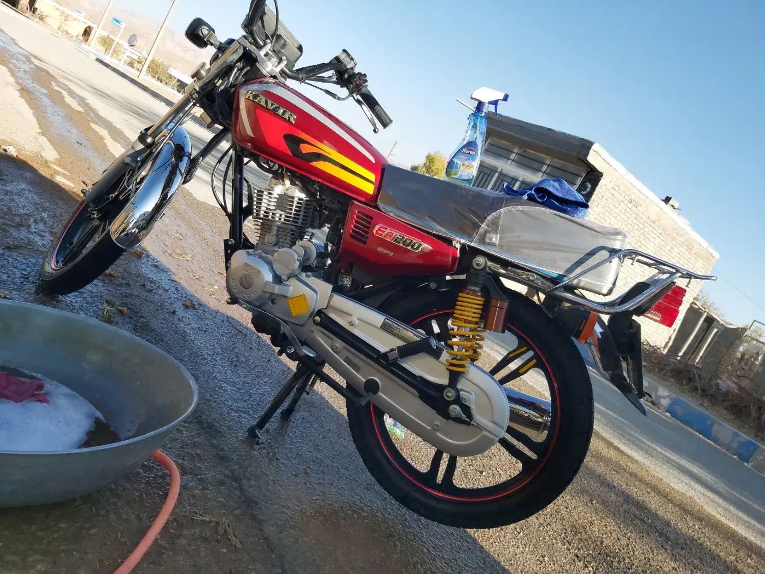 موتور ۲۰۰ مدل ۴۰۱|موتورسیکلت|بوشهر, |دیوار