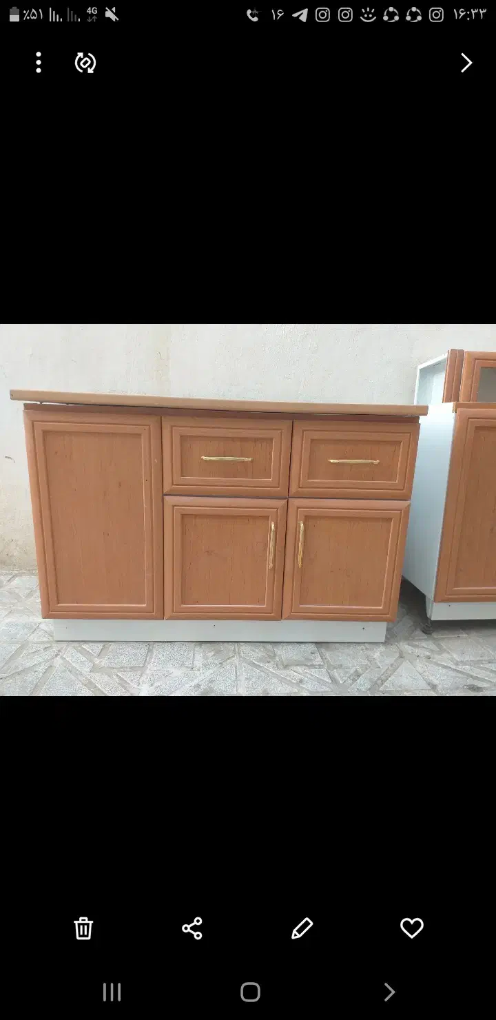 فروش فوری کابینت|بوفه، ویترین، کنسول|اقلید, |دیوار