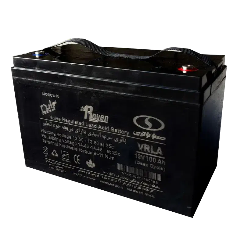 باتری یوپی اس 12 ولت 100 آمپر ساعت صبا|قطعات و لوازم جانبی رایانه|اصفهان, دستگرده|دیوار