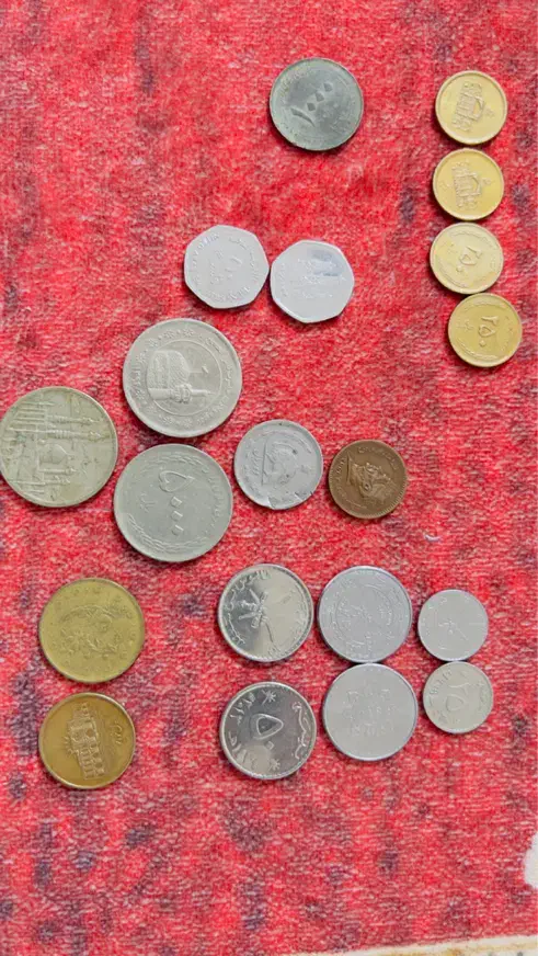 چندتا سکه های قدیمی ایرانی و خارجی|کلکسیون سکه، تمبر، اسکناس|اهواز, پردیس دو|دیوار