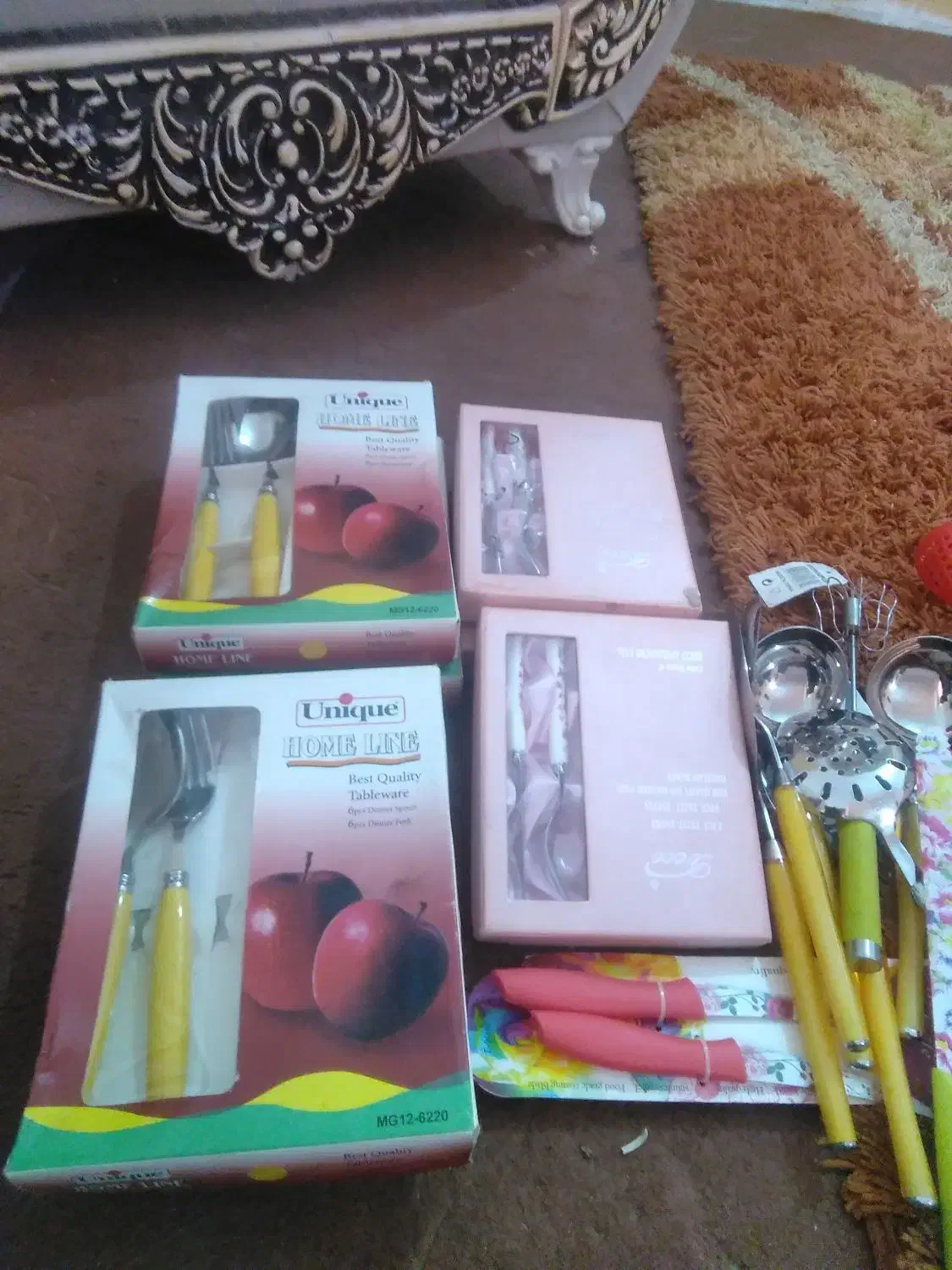 ست قاشق و چنگال یونیک|ظروف سرو و پذیرایی|چغادک, |دیوار