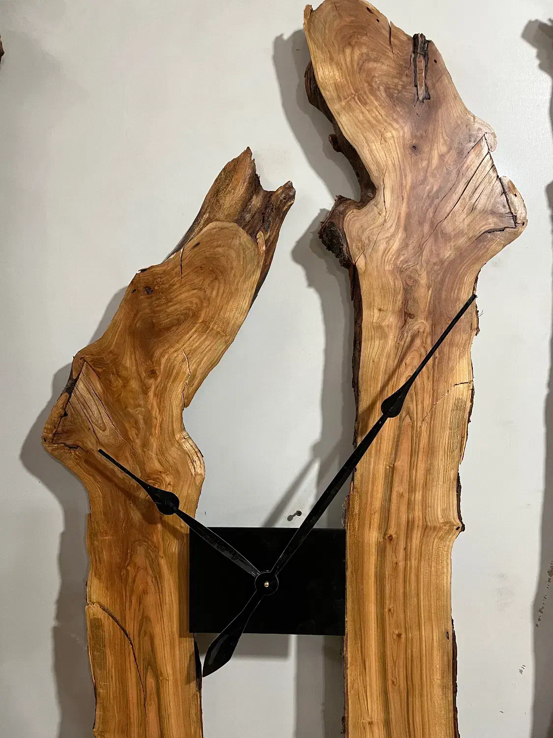 ساعت روستیک چوبی|ساعت دیواری و تزئینی|تهران, شهرک چیتگر|دیوار