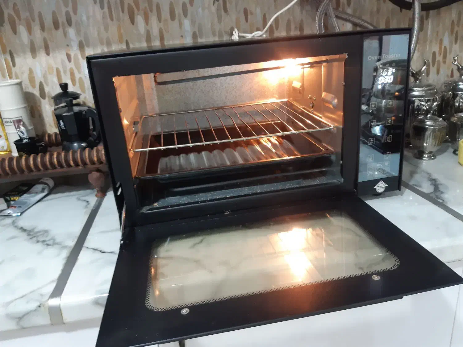 اون توستر مارک دستی لوکس|اجاق گاز و لوازم برقی پخت‌وپز|گلبهار, شهر جدید گلبهار|دیوار