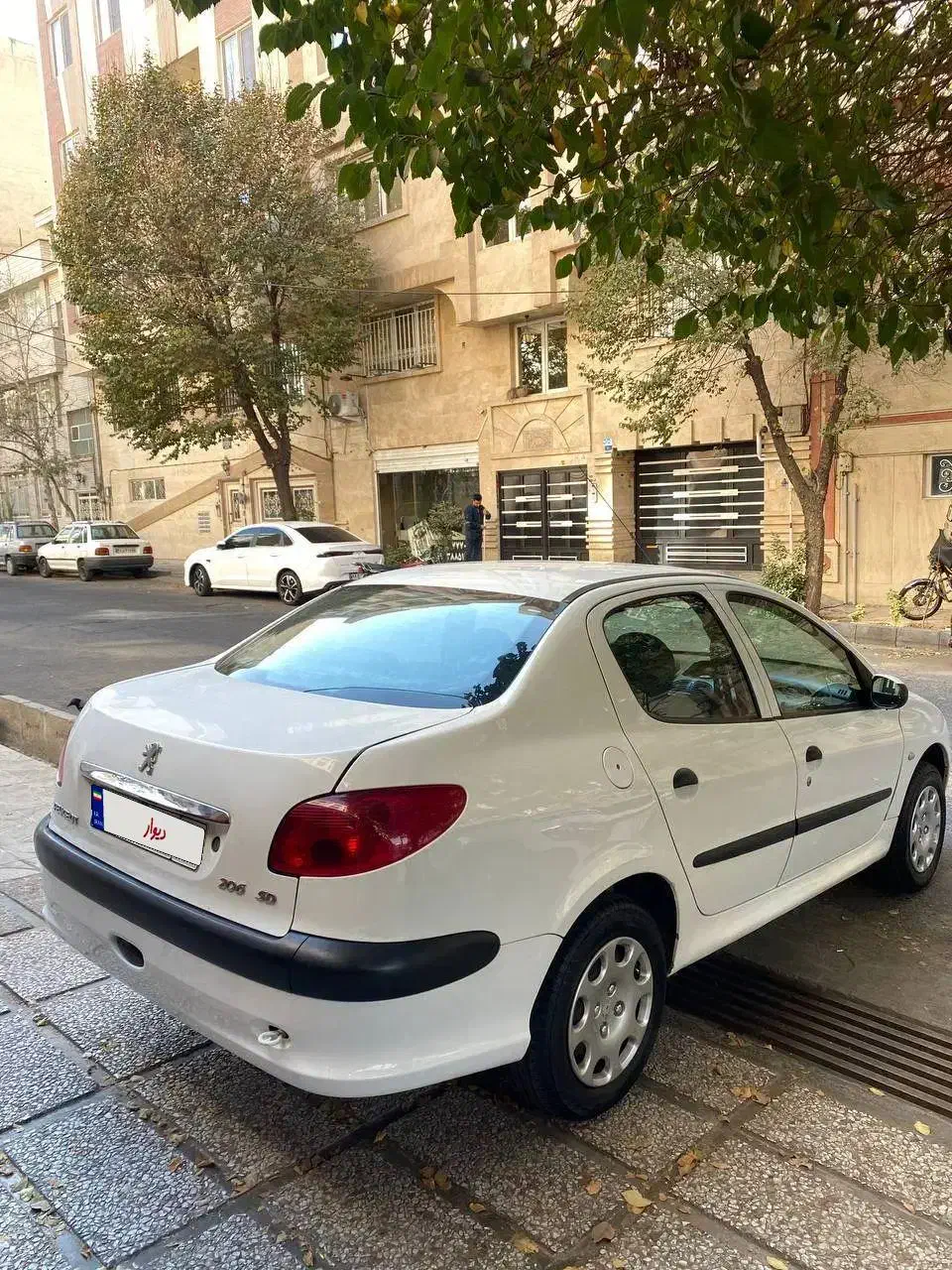 پژو206 صندوق دار v8|خودرو سواری و وانت|تهران, علم و صنعت|دیوار