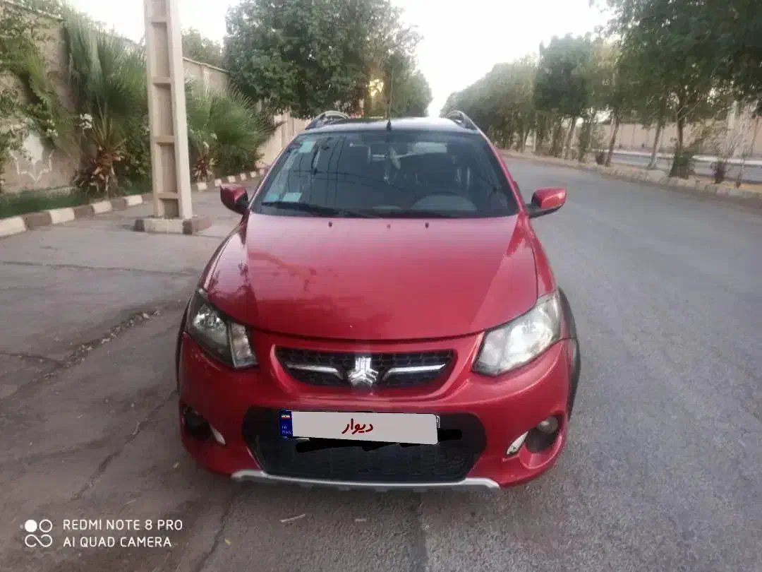 کوییک Rقرمز مشکی|خودرو سواری و وانت|دزفول, |دیوار