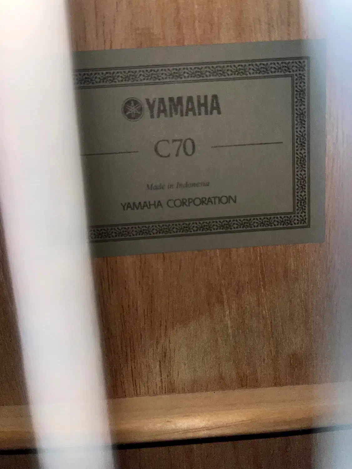 گیتار یاماها C70 اندونزی اصلی|گیتار، بیس، امپلیفایر|رشت, سعدی (تختی)|دیوار