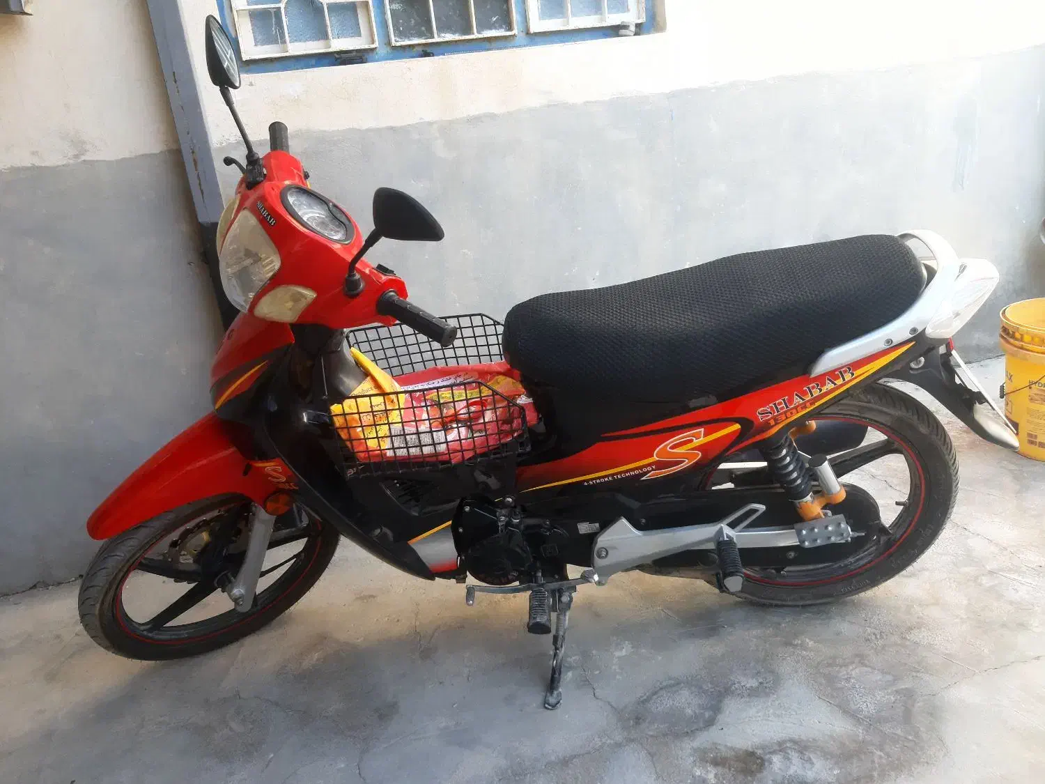 موتور سیکلت شباب 130cc|موتورسیکلت|بستک, |دیوار