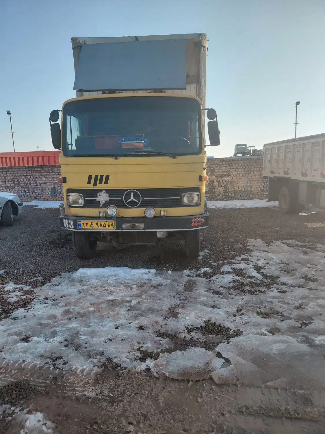 خاور ۶۰۸ مسقف چادری|خودرو سنگین|قزوین, |دیوار