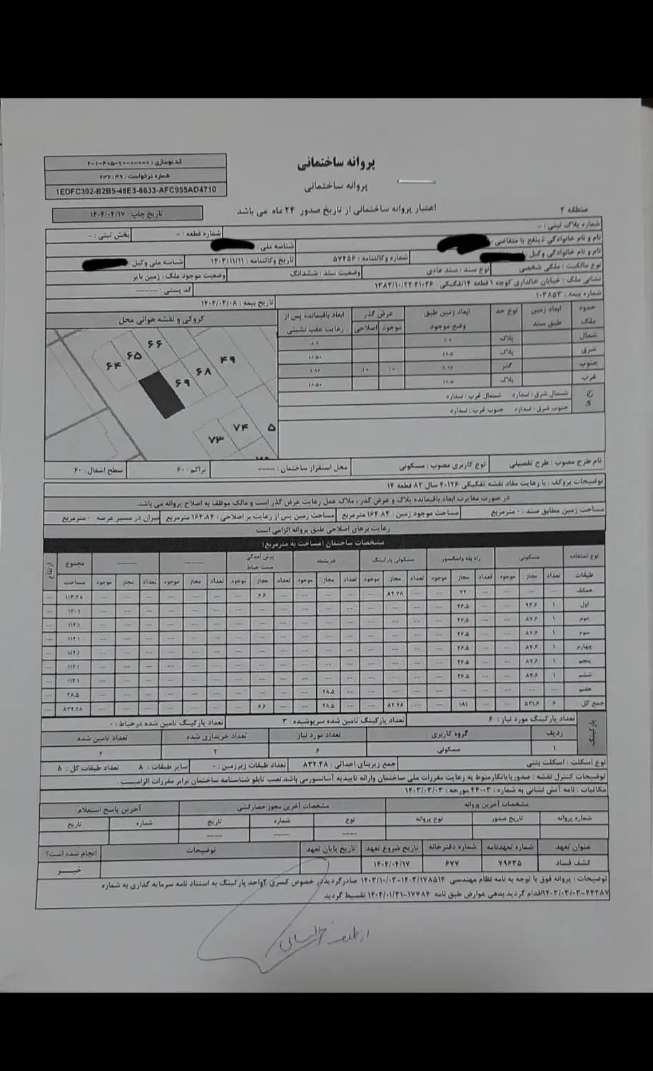 مشارکت در ساخت ۹۴ متری بلوار پزشک|مشارکت در ساخت املاک|کرمان, |دیوار