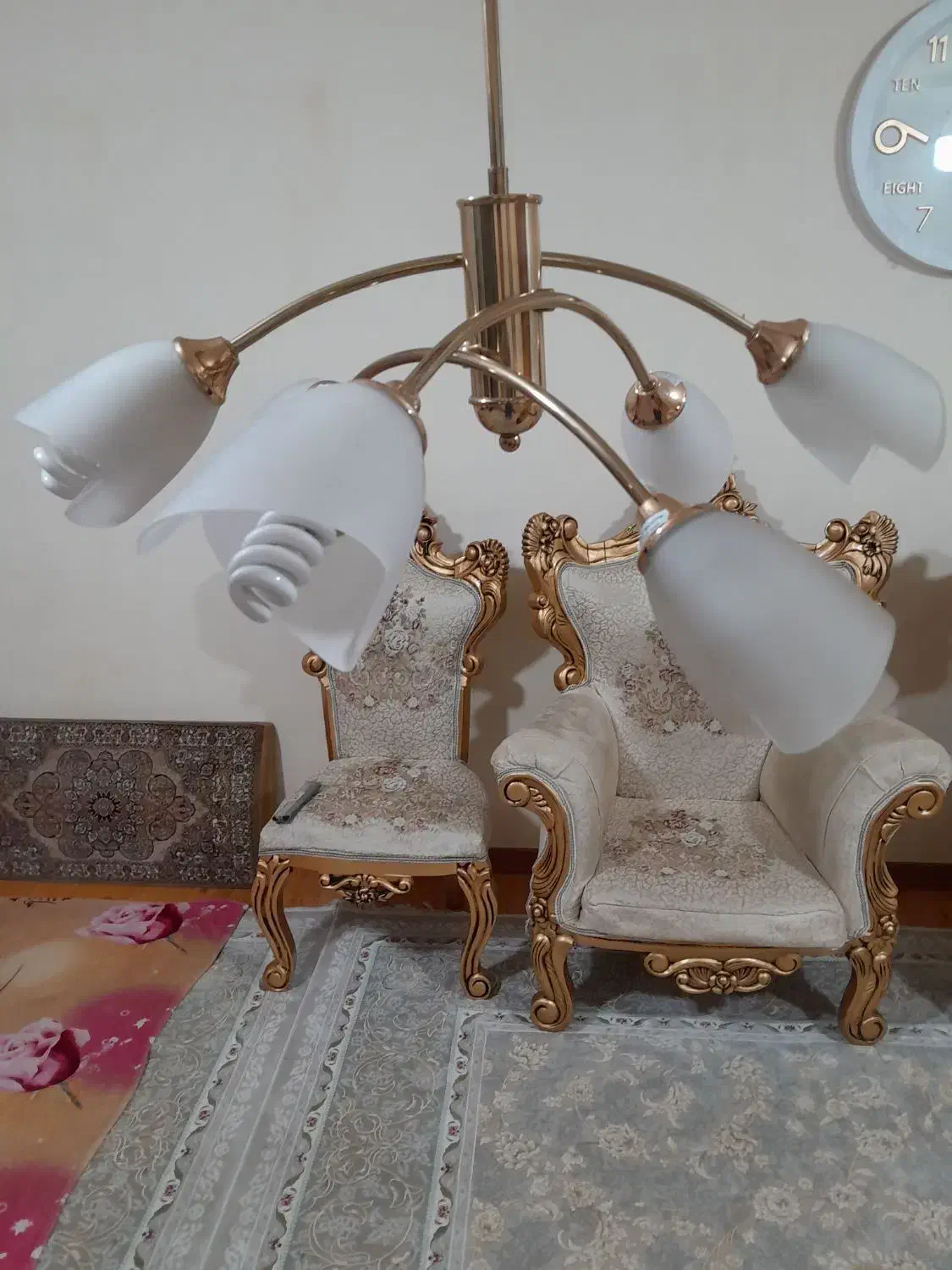 لوستر|لوستر و چراغ آویز|کرمانشاه, |دیوار