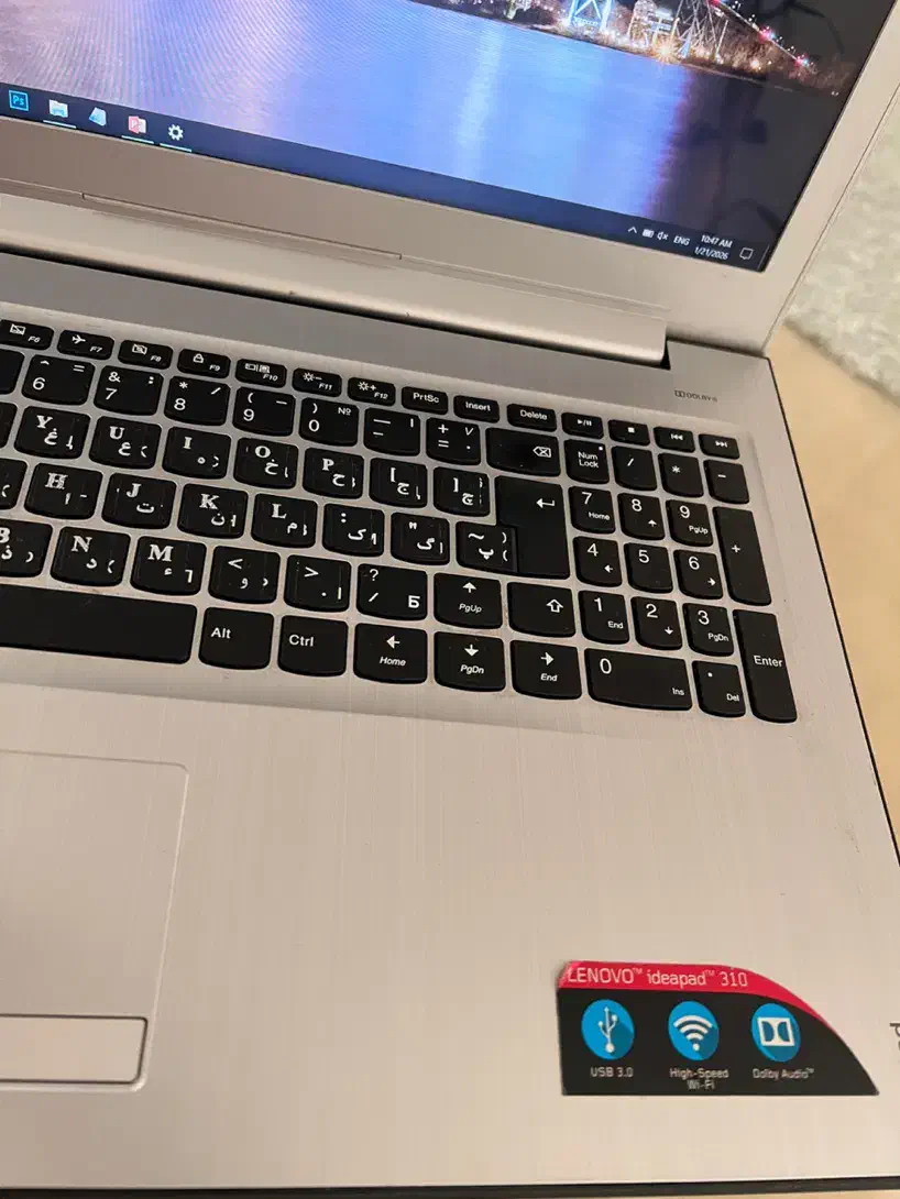 در حد نوLenovo ideapad310لپ تاپ|رایانه همراه|تهران, امیرآباد|دیوار