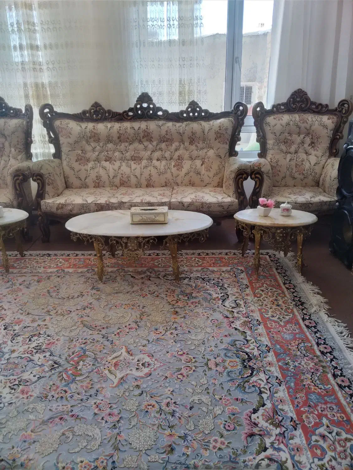 جلو مبلی عسلی برنز|مبلمان خانگی و میز عسلی|اهر, |دیوار