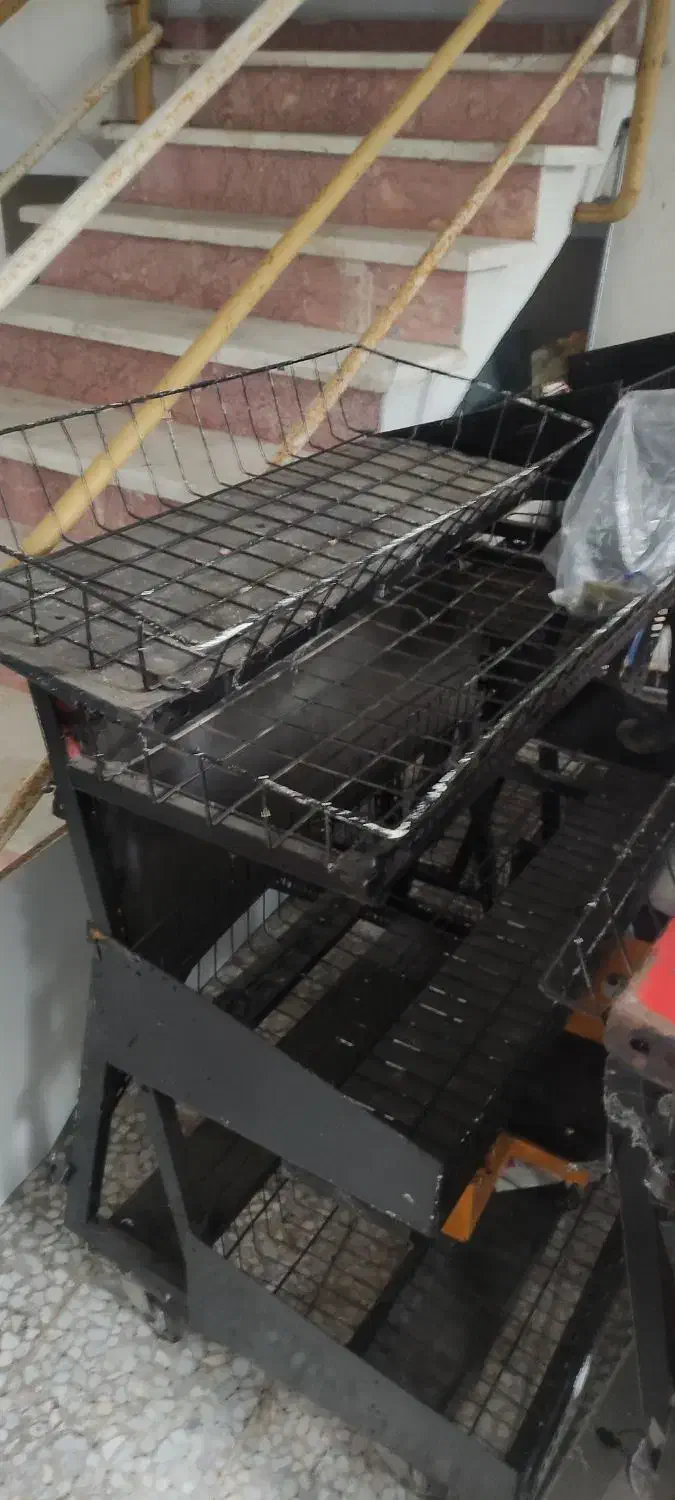 طبقه فلزی میوه فروشی|فروشگاه و مغازه|رشت, خمیران زاهدان|دیوار