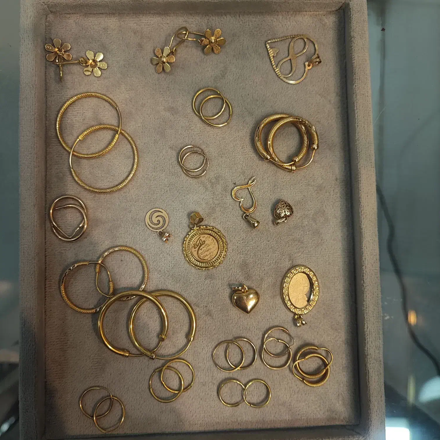 کلی پلاک و گوشواره با سود ۲ درصد|جواهرات|کوهدشت, |دیوار