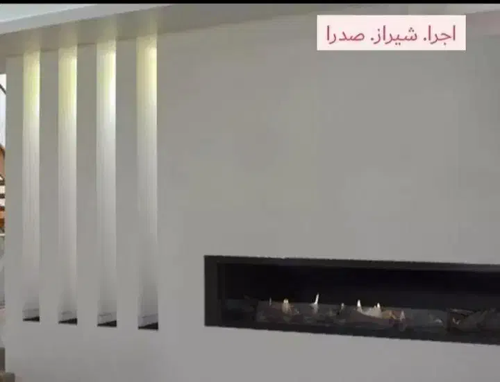 شومینه گازی طرح LCD. شیراز استیل|بخاری، هیتر، شومینه|شیراز, شهرک گلستان|دیوار